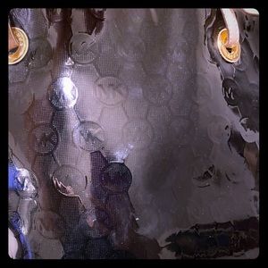 Black metallic Michael Kors purse